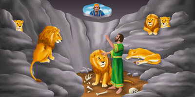 Daniel en el foso de los leones – Cantada por niños – Cantos para Niños |  Devocional 