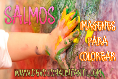 Salmos – Dibujos para colorear